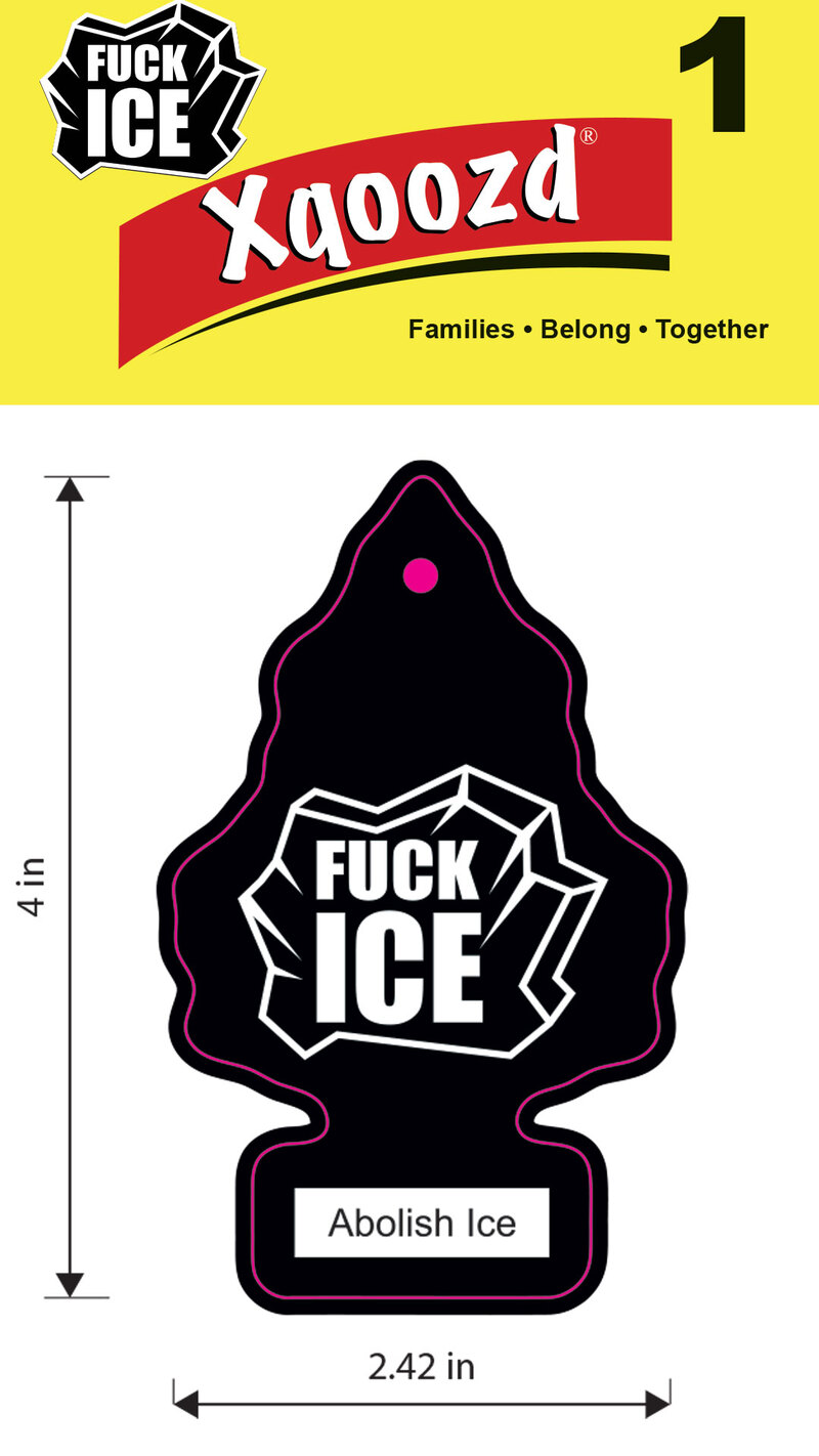 "F*CK ICE" Air Freshner